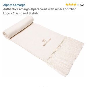 Cream Aplaca Camargo Scarf